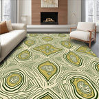 Organic Abstract Lines Pattern Rug