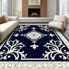 Classic Floral Lace Inspired Design Rug