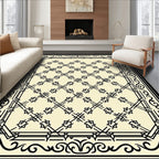 Intricate Lattice Formal Pattern Rug
