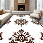 Classic Floral Damask Inspired Rug
