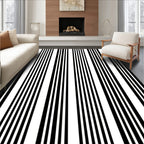 Bold Vertical Stripe Design Rug