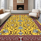 Sunny Floral Vine Decorative Rug