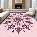 Vintage Floral Mandala Style Design Rug