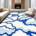 Groovy Cloud Pattern Rug
