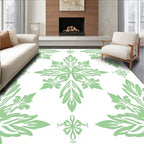 Classic Floral Swirl Pattern Rug