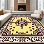 Bold Floral Mandala Pattern Rug