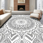 Intricate Mandala Pattern Rug