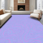 Abstract Swirls Soft Pattern Rug
