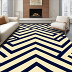 Geometric Lines Pattern Rug