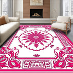 Exotic Floral Medallion Design Rug