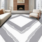 Abstract Diamond Pattern Rug