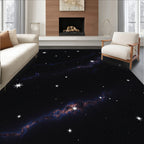 Cosmic Starry Nebula Design Rug