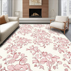 Delicate Floral Pattern Delight Rug