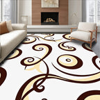 Rich Swirl Decorative Pattern Rug