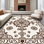 Ornate Central Medallion Style Rug