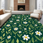Floral Meadow Pattern Rug